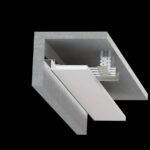 Теневой профиль БП30 для потолка, под подсветку