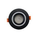 Спот встраиваемый 5528R черный/белый