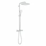 Душевая система GROHE Tempesta System 250 Cube с термостатом для настенного монтажа, хром (26689001)