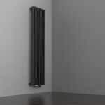 Радиатор QUADRUM 60 V-2000-10 нп C муар серый темный металлик