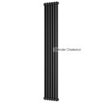 Радиатор Zehnder Charleston 2180-10-1270-9205/RAL9005 matt (Крепежный комплект Easyfix 2xSMB2T)